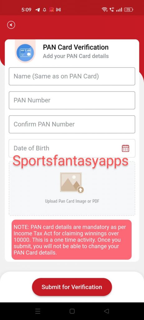 Life11 app pancard